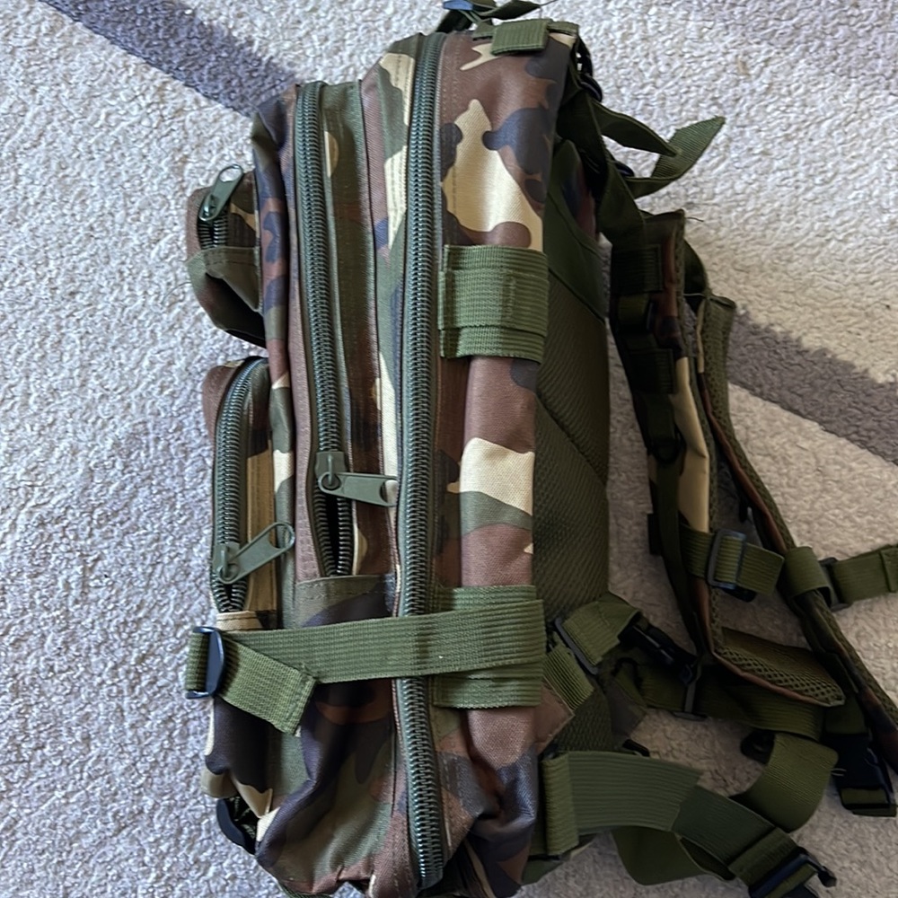 Camouflage Backpack - image 3